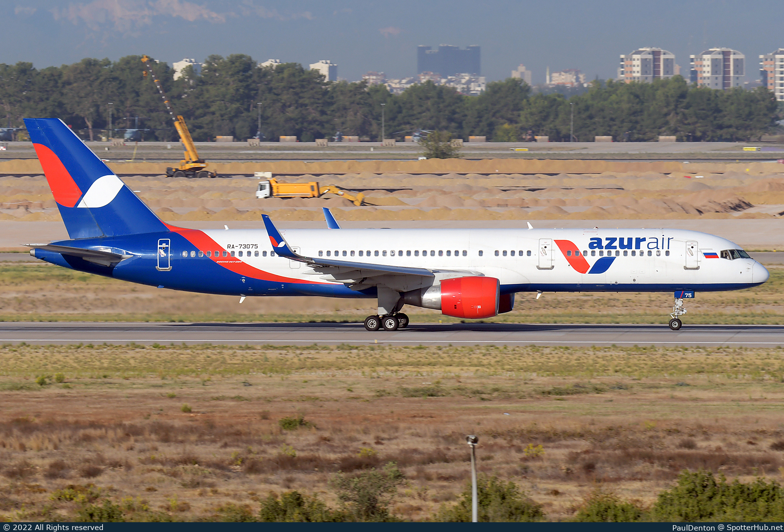 Photo of RA-73075 - Boeing 757-2Q8 operated by Azur Air