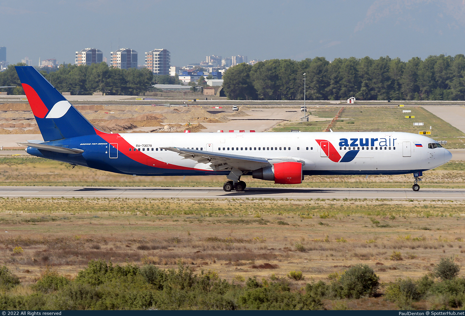 Photo of RA-73078 - Boeing 767-3Q8(ER) operated by Azur Air