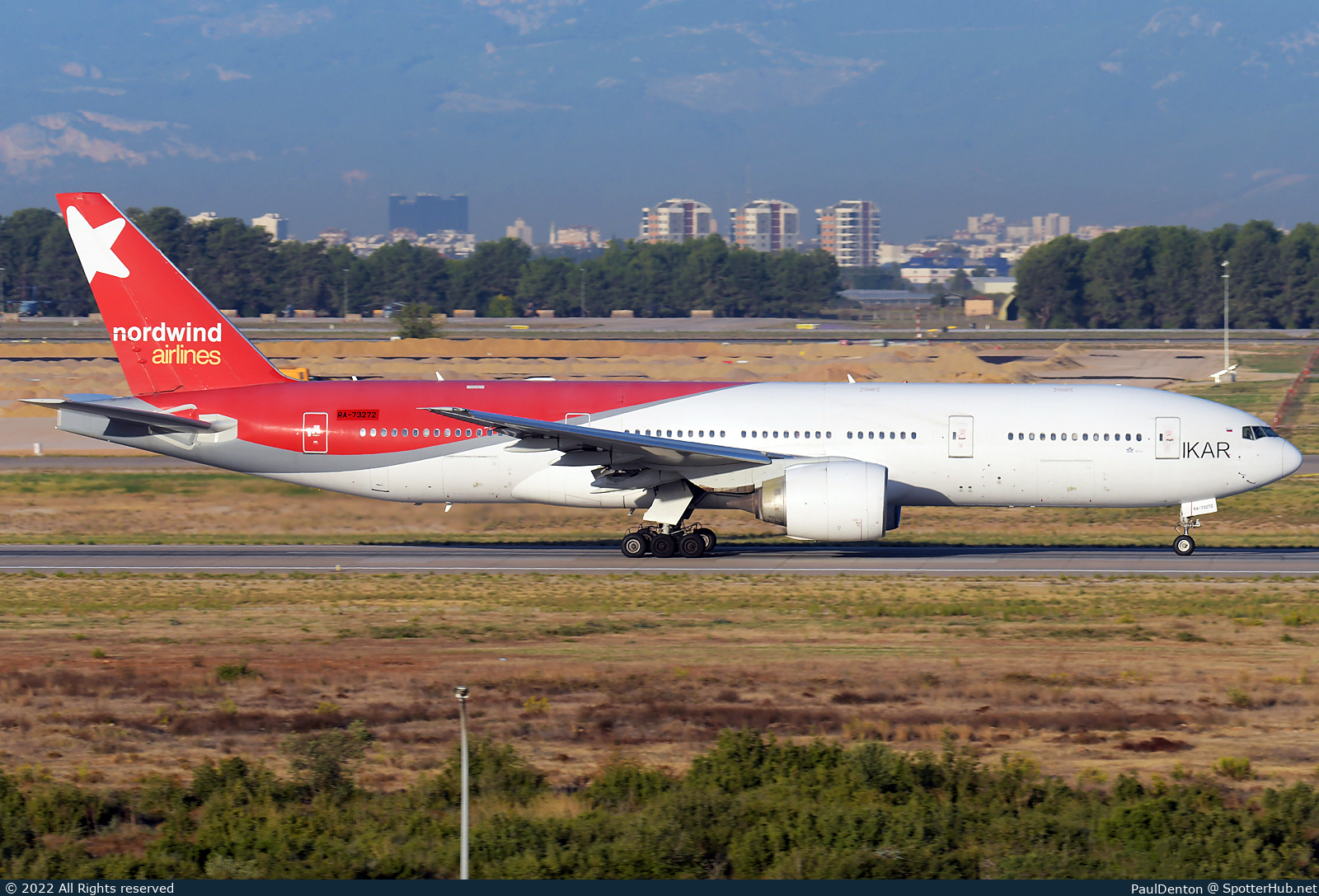 Photo of RA-73272 - Boeing 777-2Q8(ER) operated by Ikar Airlines