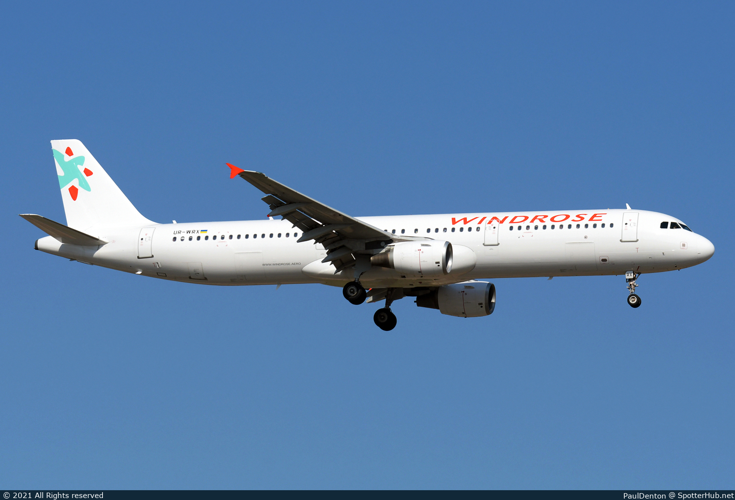 Photo of UR-WRX - Airbus A321-211 operated by Windrose Airlines