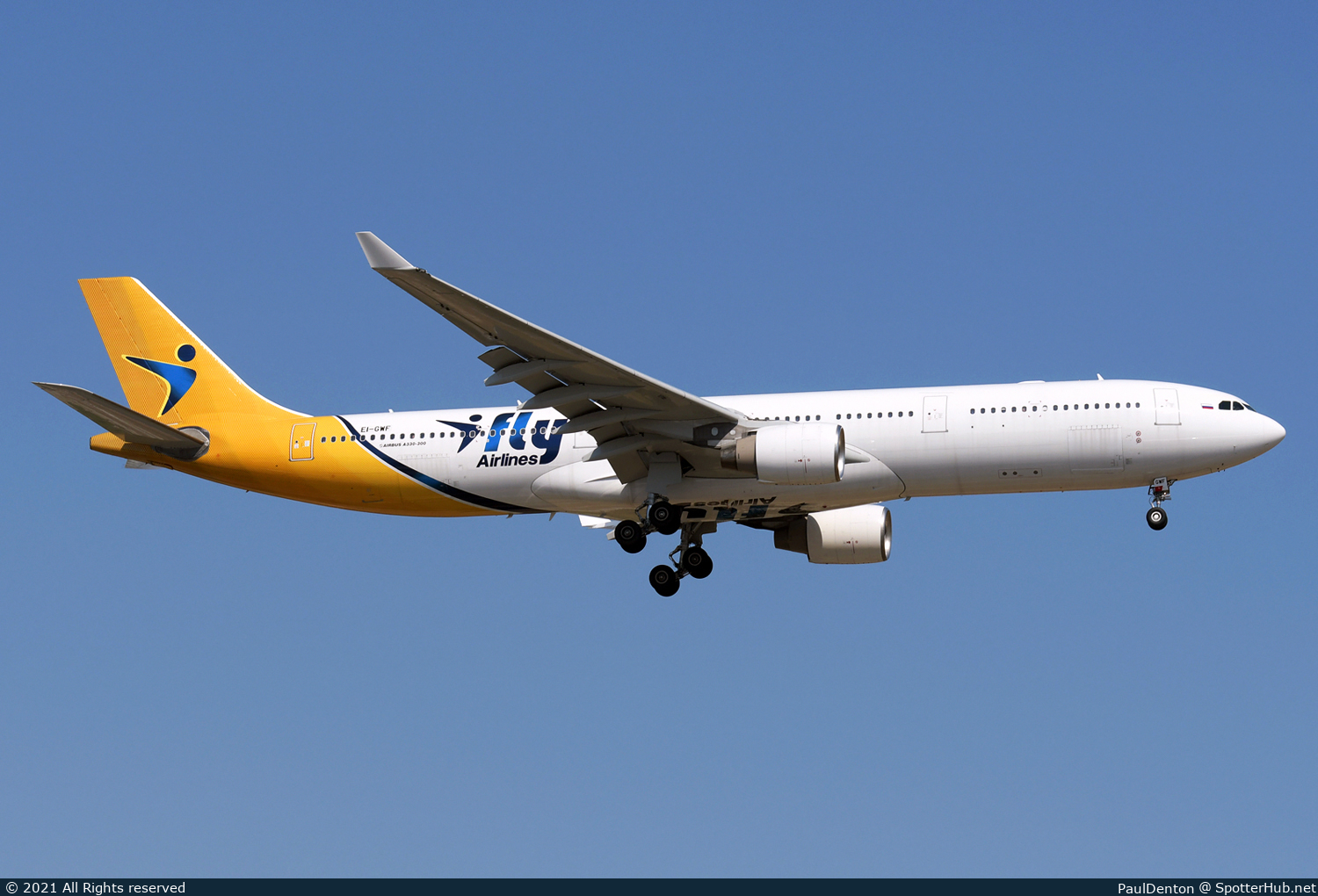 Photo of EI-GWF - Airbus A330-323 operated by I-Fly