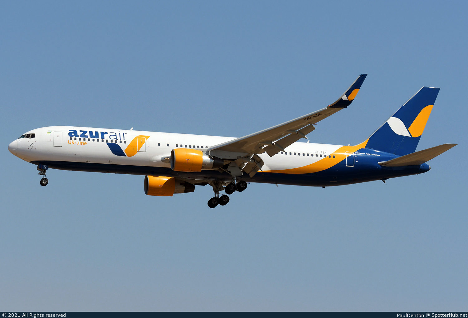 Photo of UR-AZK - Boeing 767-33A(ER) operated by Azur Air Ukraine