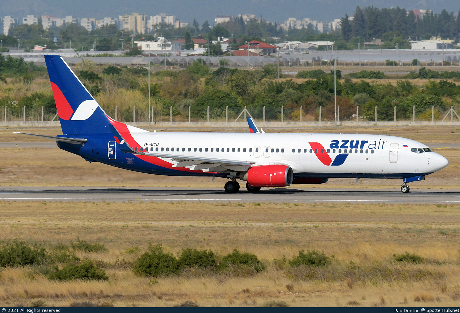 Photo of VP-BYD - Boeing 737-89L operated by Azur Air