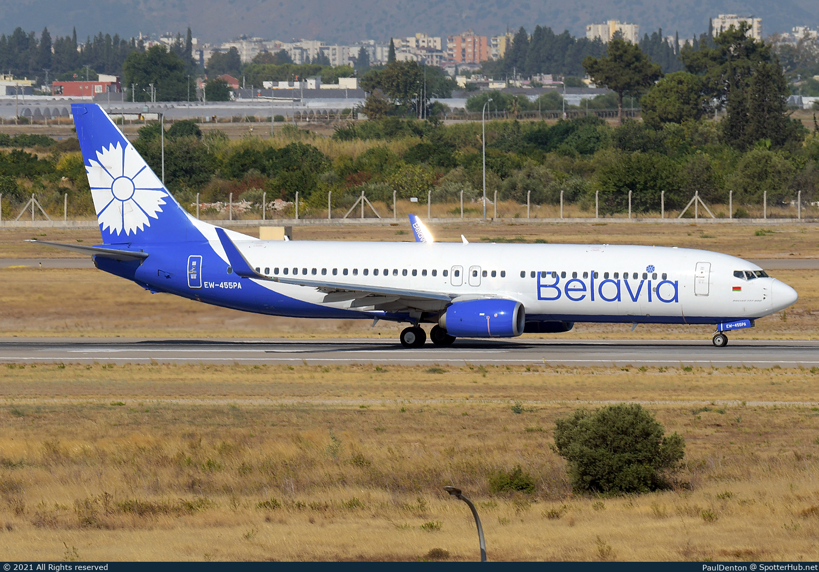 Photo of EW-455PA - Boeing 737-8ZM operated by Belavia