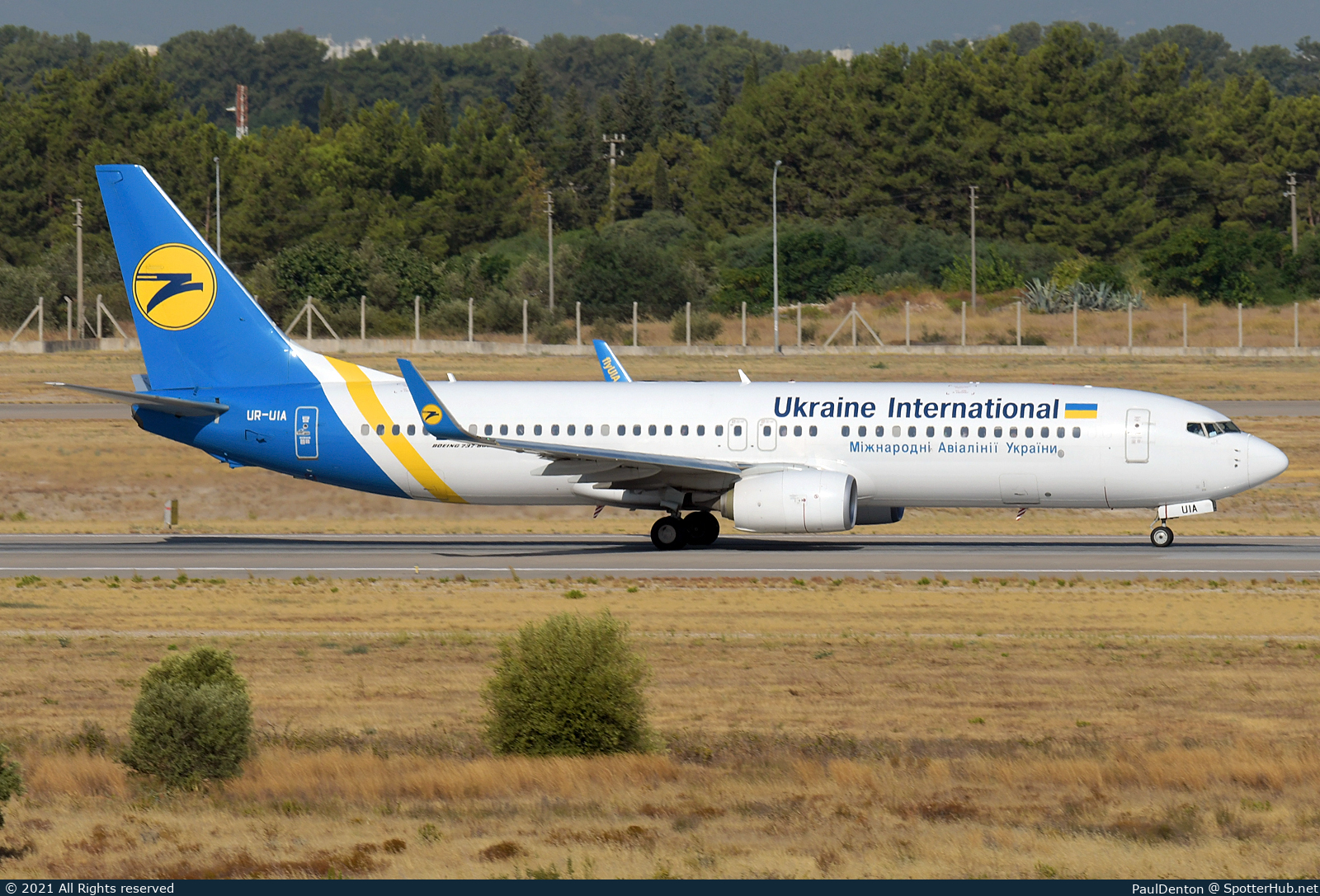 Photo of UR-UIA - Boeing 737-8KV operated by Ukraine International Airlines