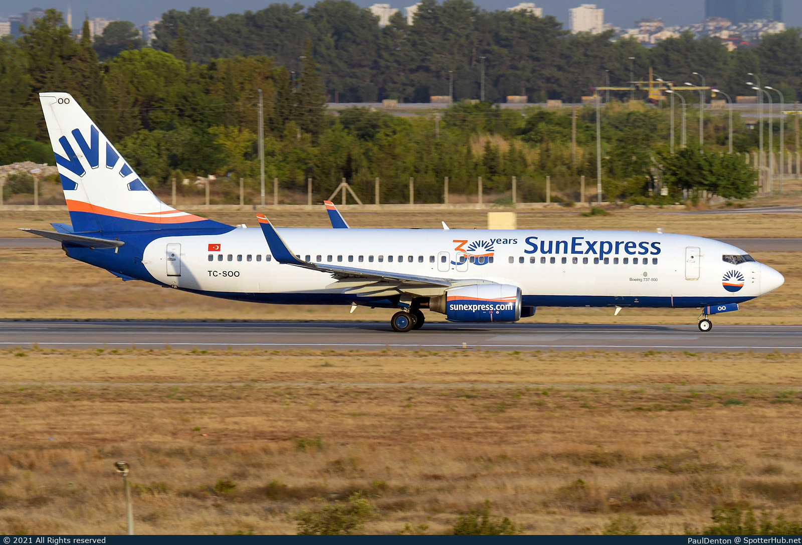 Photo of TC-SOO - Boeing 737-8AS operated by SunExpress
