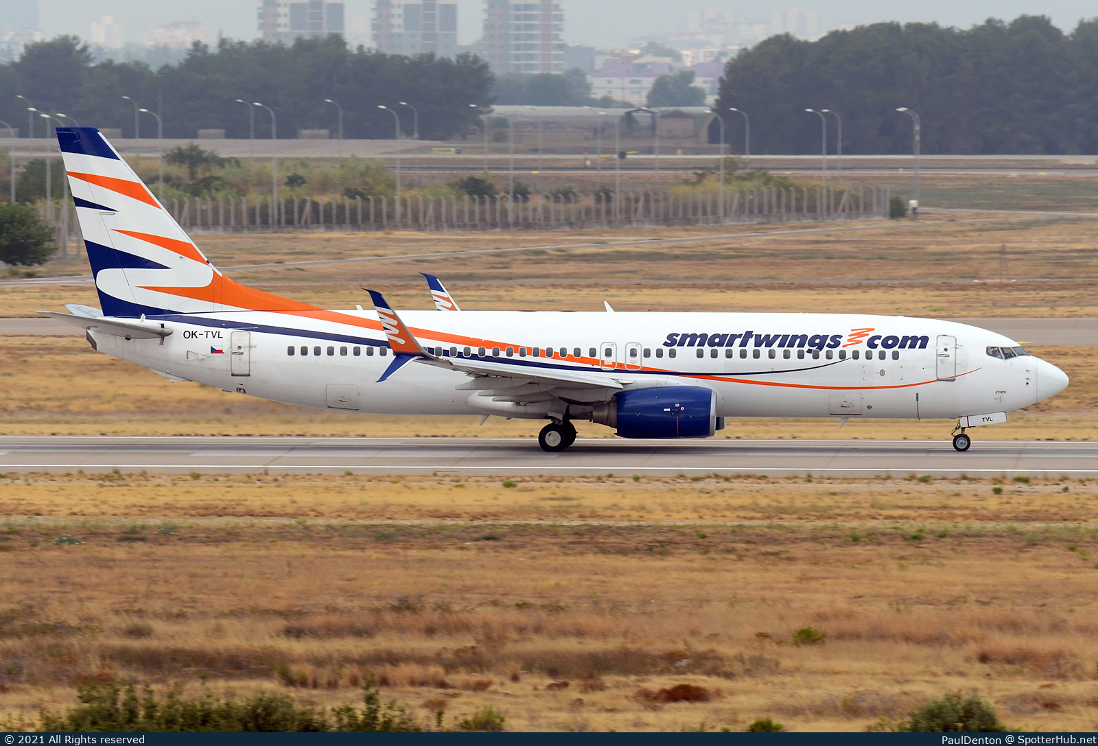 Photo of OK-TVL - Boeing 737-8FN operated by SmartWings