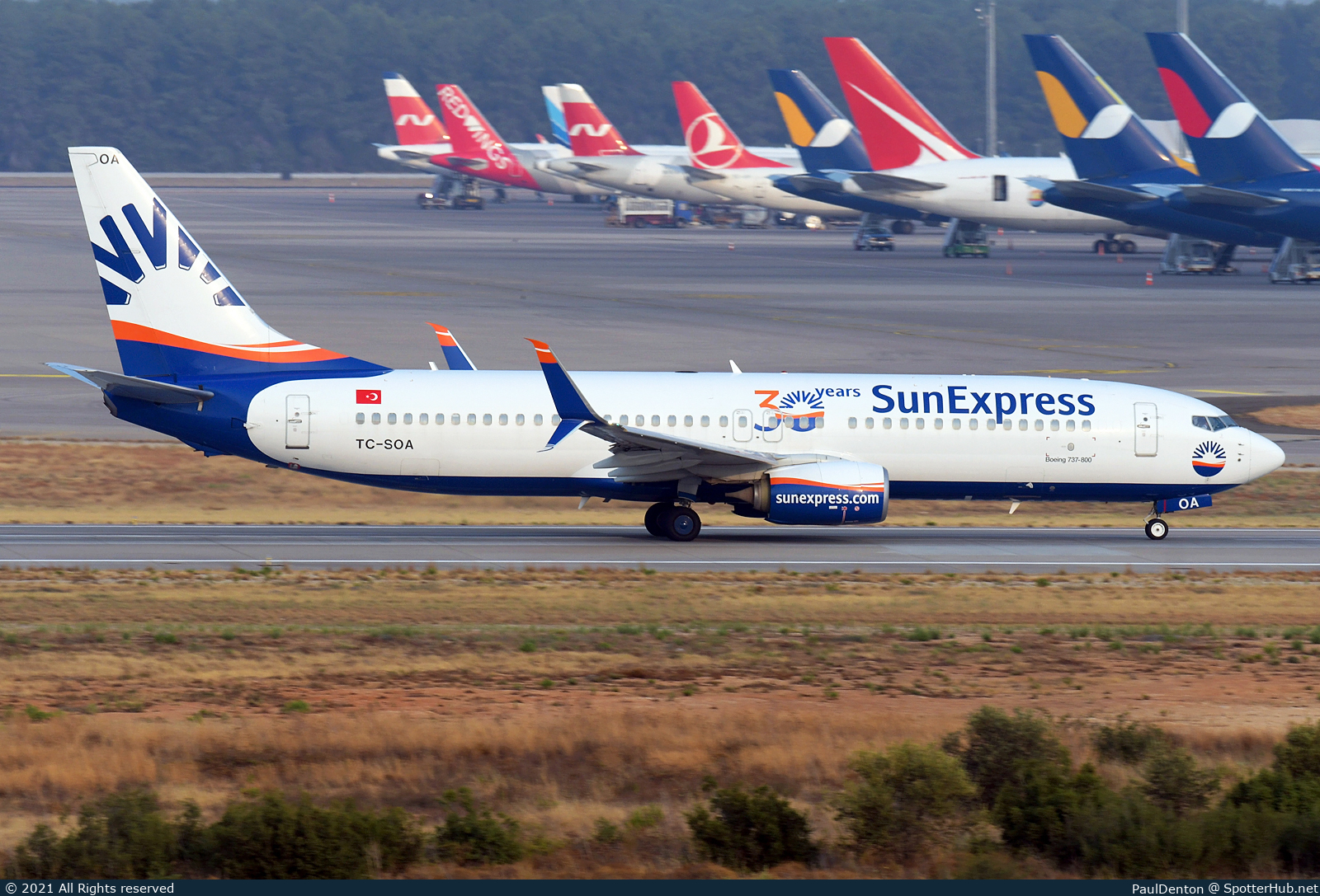 Photo of TC-SOA - Boeing 737-8HC operated by SunExpress