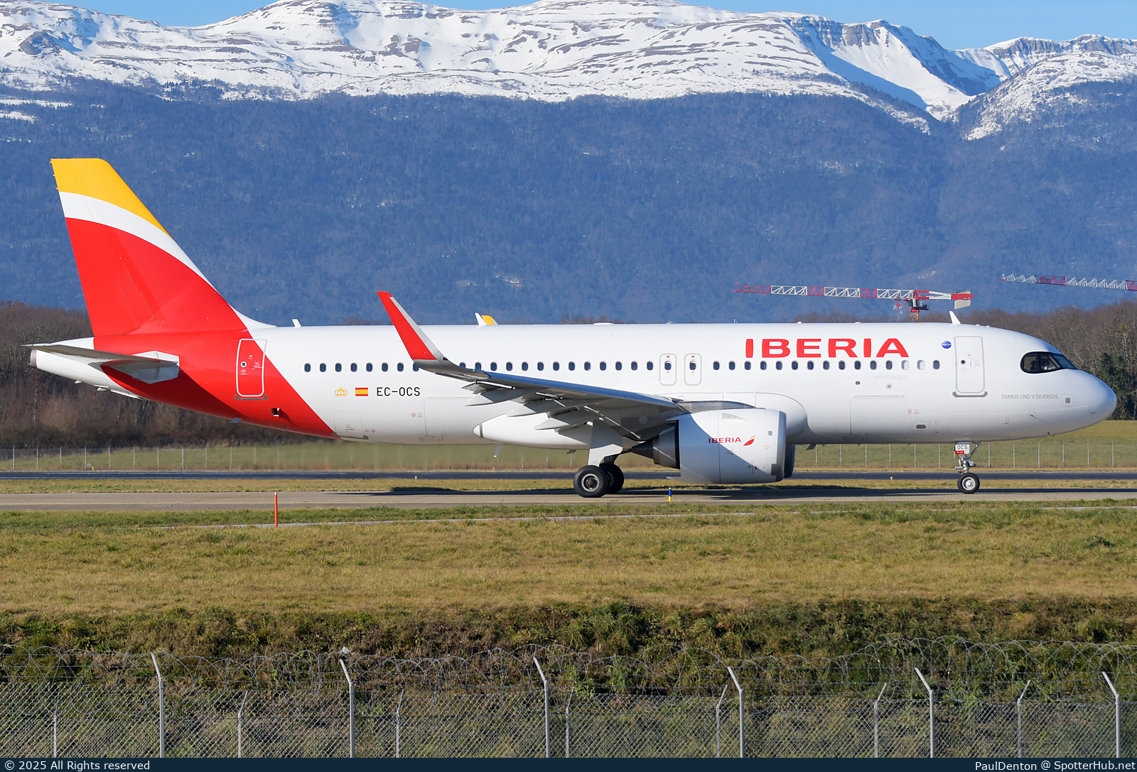 Photo of EC-OCS - Airbus A320-251N operated by Iberia