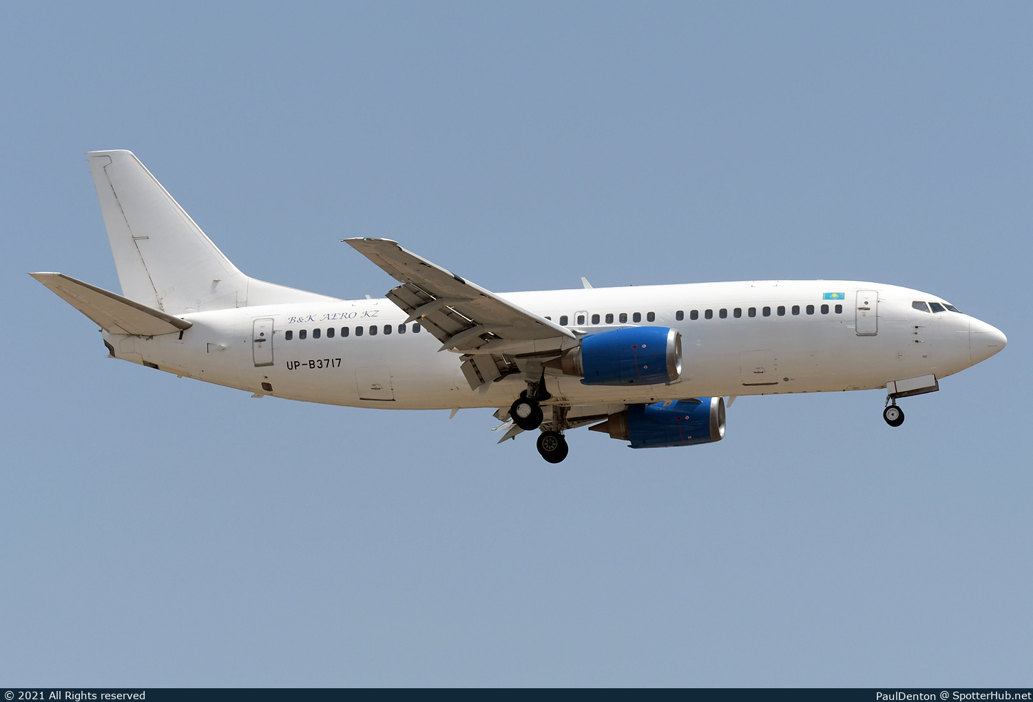 Photo of UP-B3717 - Boeing 737-322 operated by Sunkar Air
