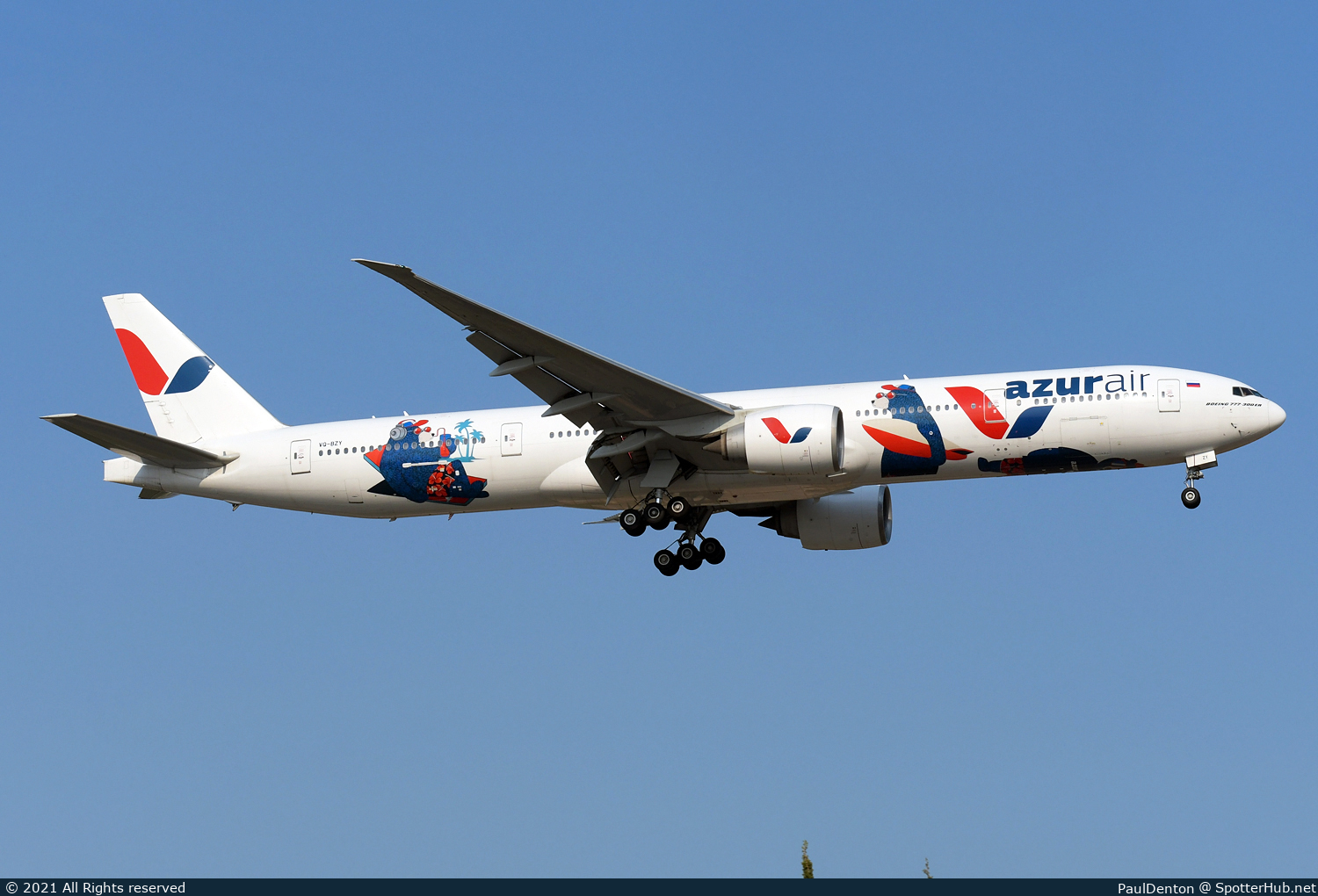 Photo of VQ-BZY - Boeing 777-31H(ER) operated by Azur Air