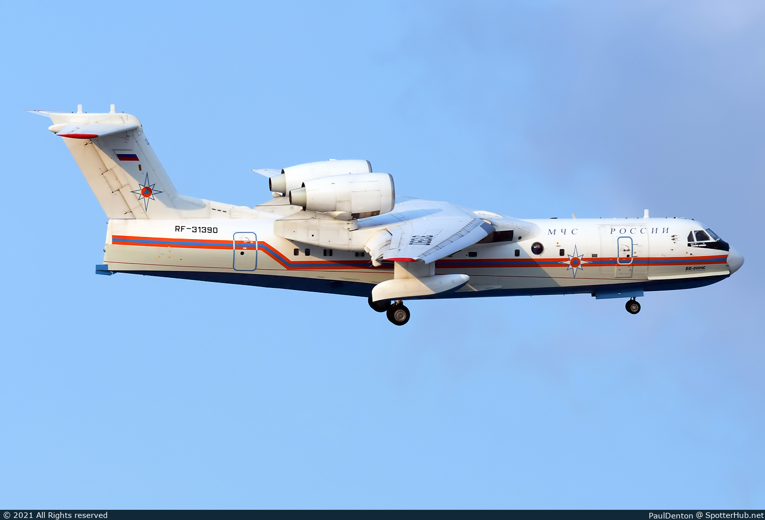 Photo of RF-31390 - Beriev Be-200ChS Altair operated by Russian Ministry of Emergency Situations - МЧС России