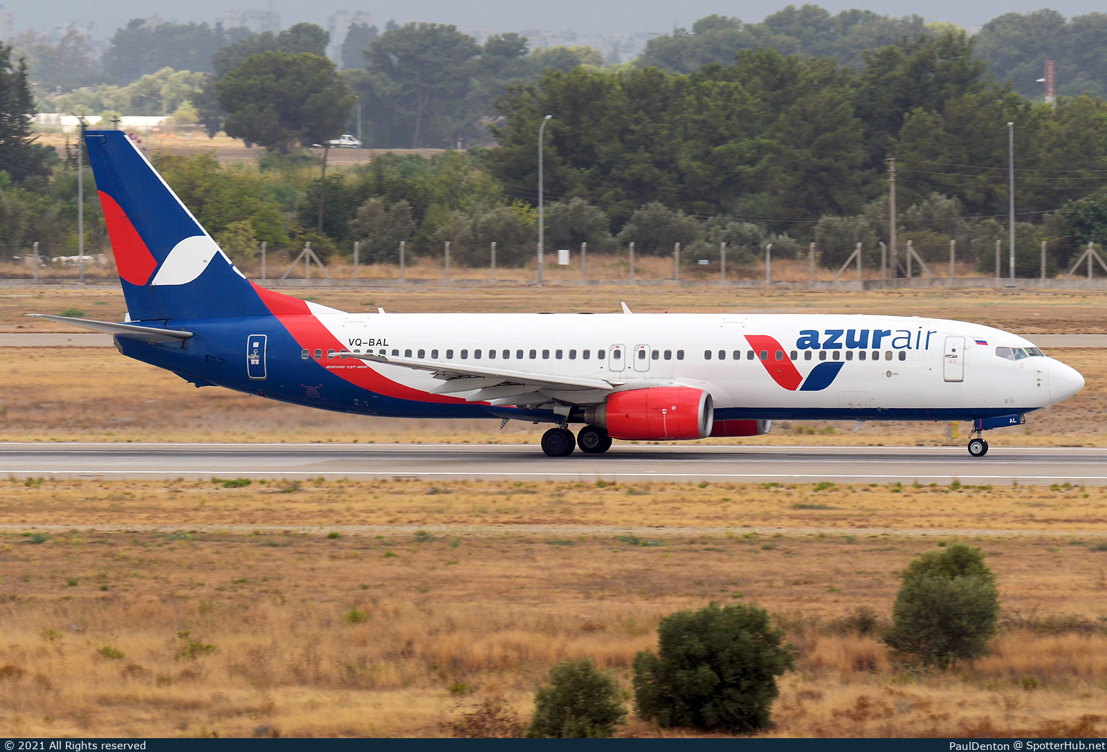Photo of VQ-BAL - Boeing 737-8Q8 operated by Azur Air