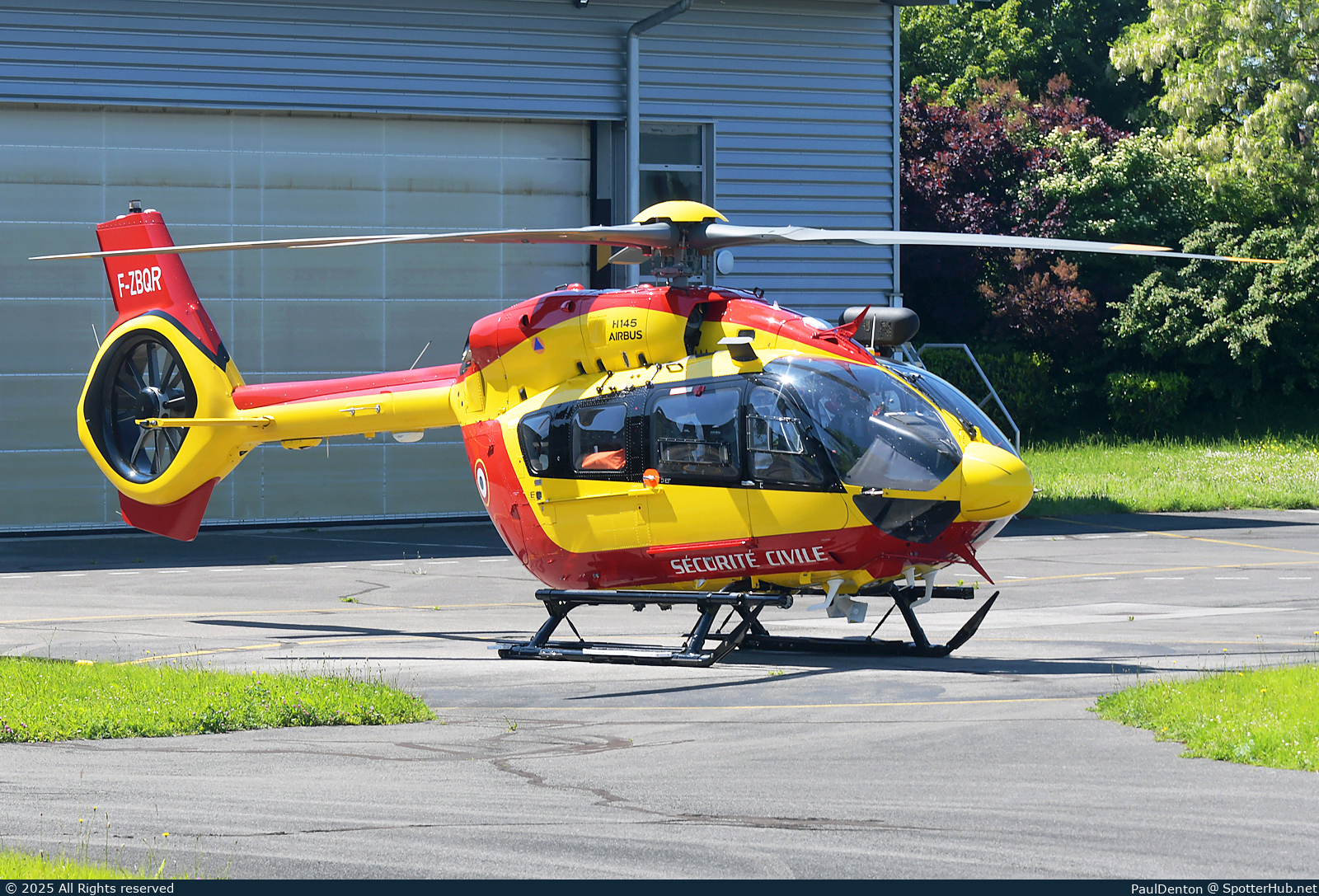 Photo of F-ZBQR - Airbus Helicopters H145 operated by French Ministry of the Interior - Sécurité Civile