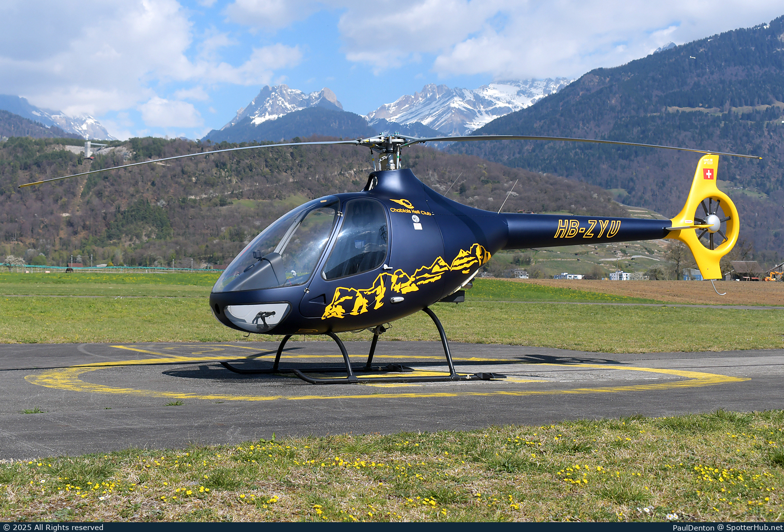 Photo of HB-ZYU - Guimbal Cabri G2 operated by Chablais Heli Club