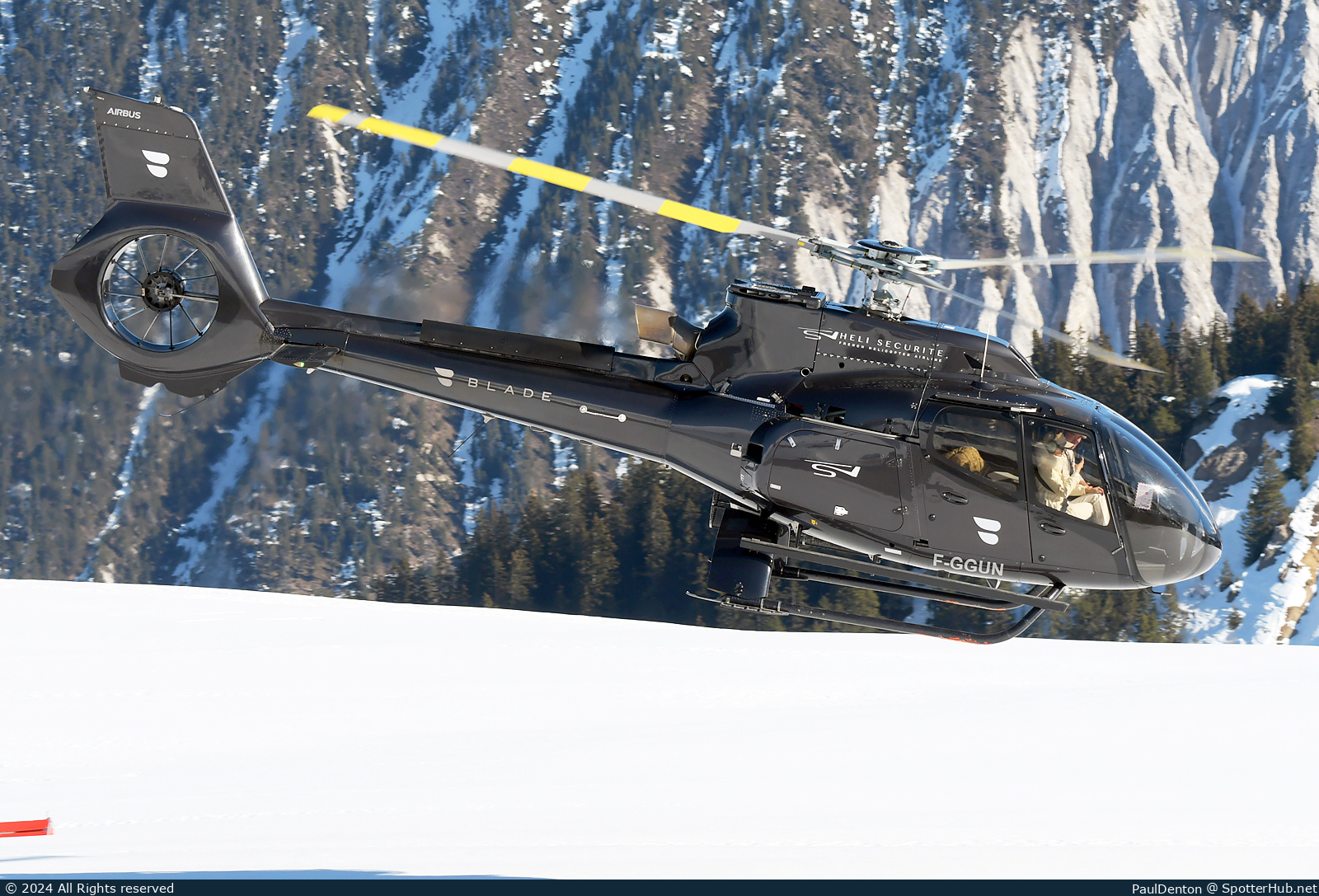 Photo of F-GGUN - Airbus Helicopters H130 operated by Heli Securité