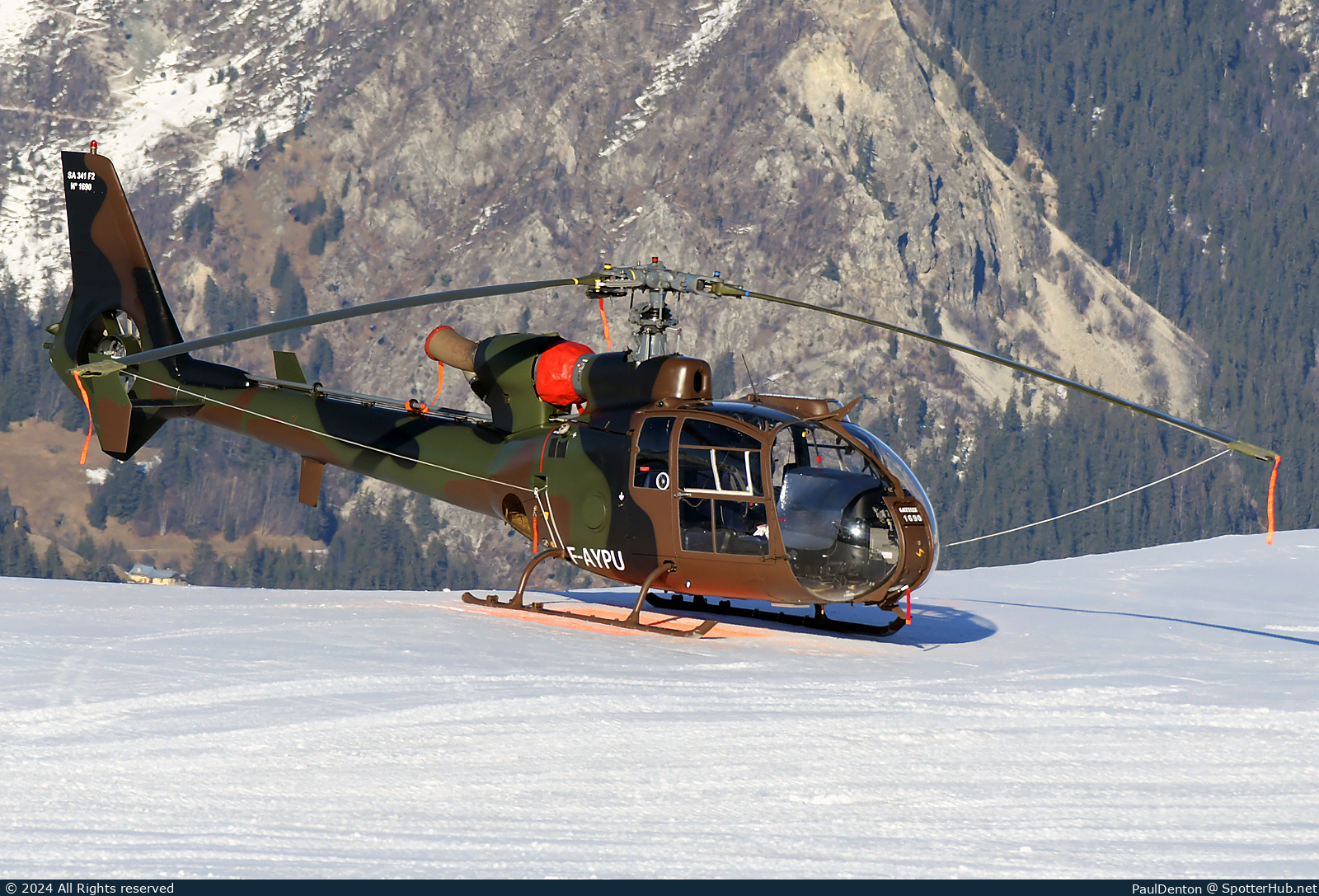 Photo of F-AYPU - Aérospatiale SA341F2 Gazelle operated by Private
