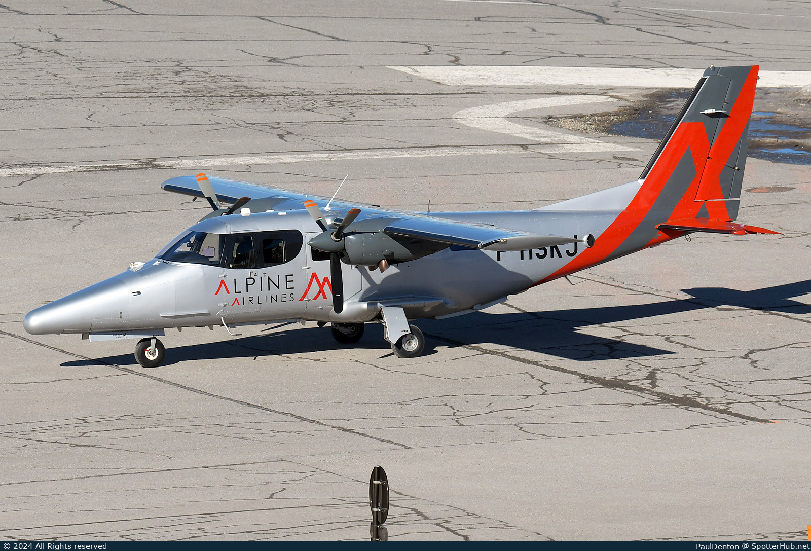 Photo of F-HSKJ - Vulcanair AP.68TP-600 Viator operated by Alpine Airlines