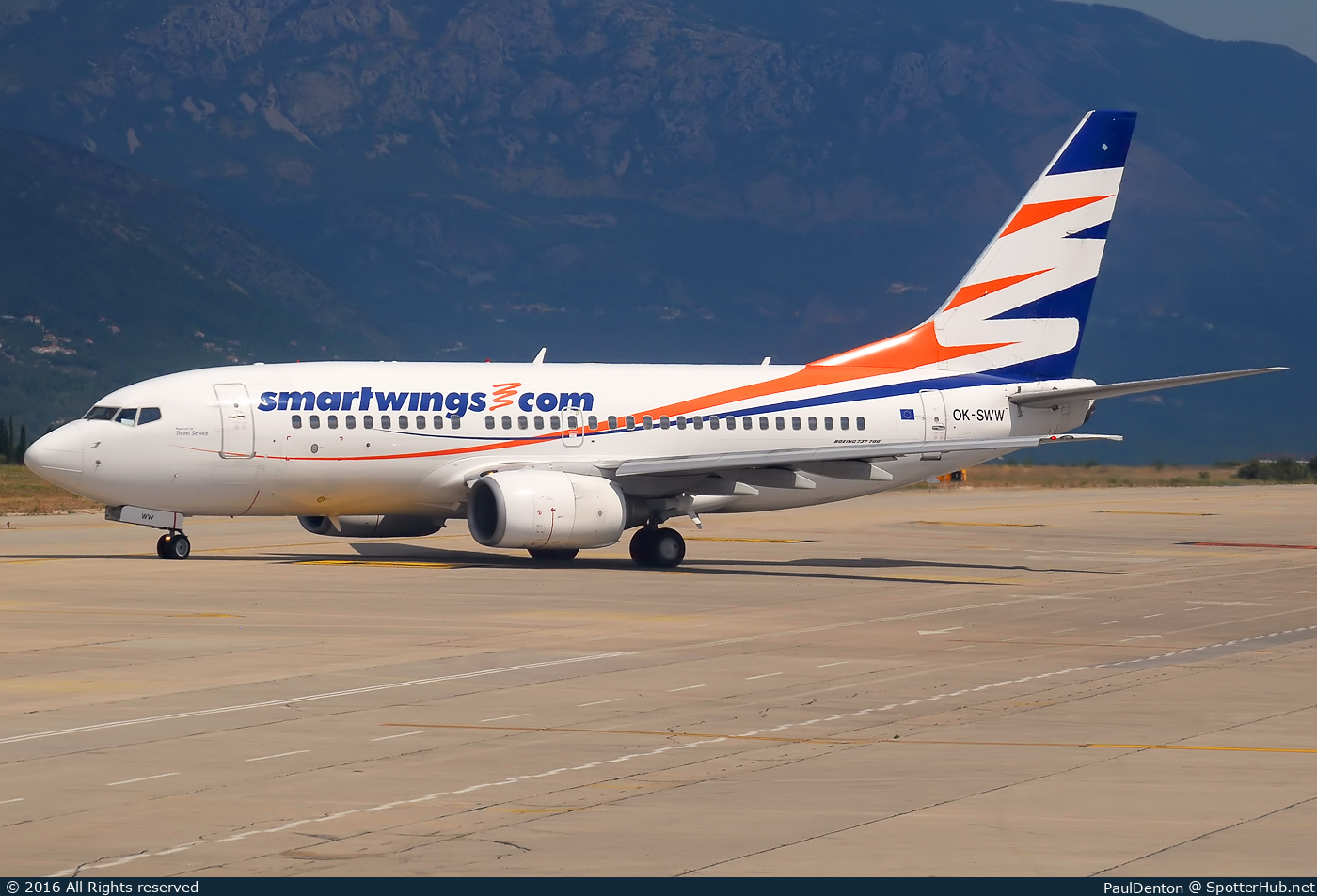 Photo of OK-SWW - Boeing 737-7Q8 operated by SmartWings