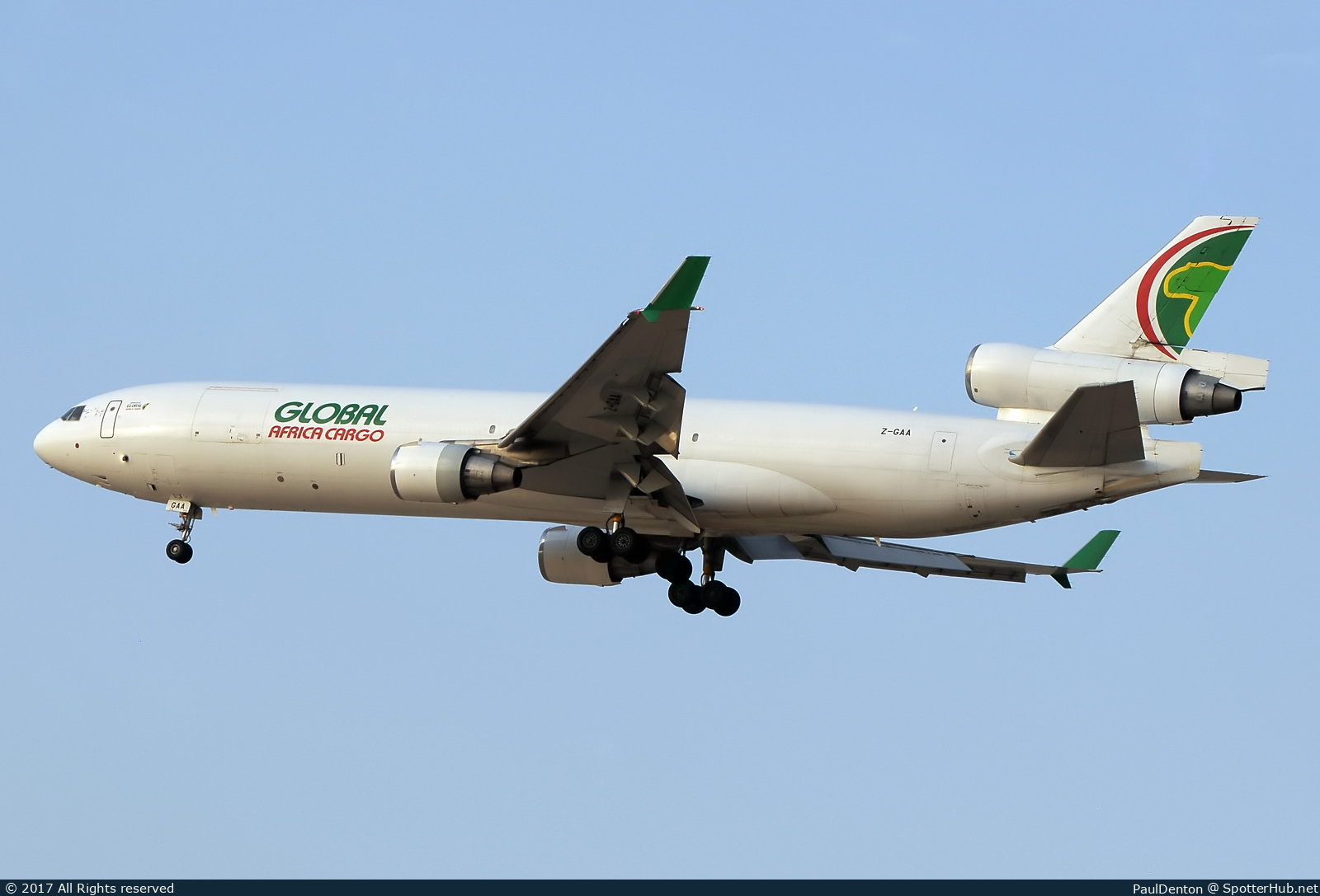 Photo of Z-GAA - McDonnell Douglas MD-11(F) operated by Global Africa Cargo