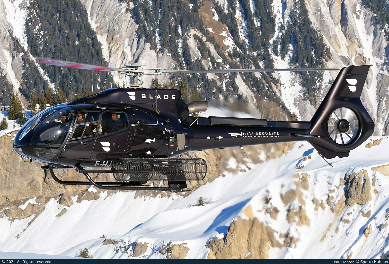 Photo of F-HJTD - Eurocopter EC130 B4 operated by Heli Securité
