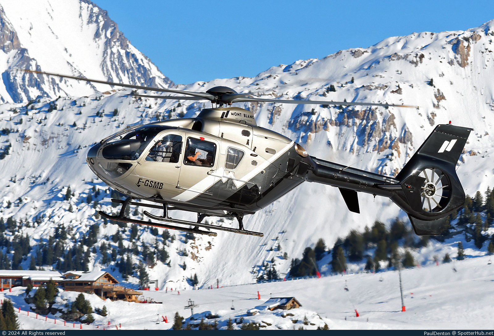 Photo of F-GSMB - Eurocopter EC135 T1 operated by Mont Blanc Hélicoptères