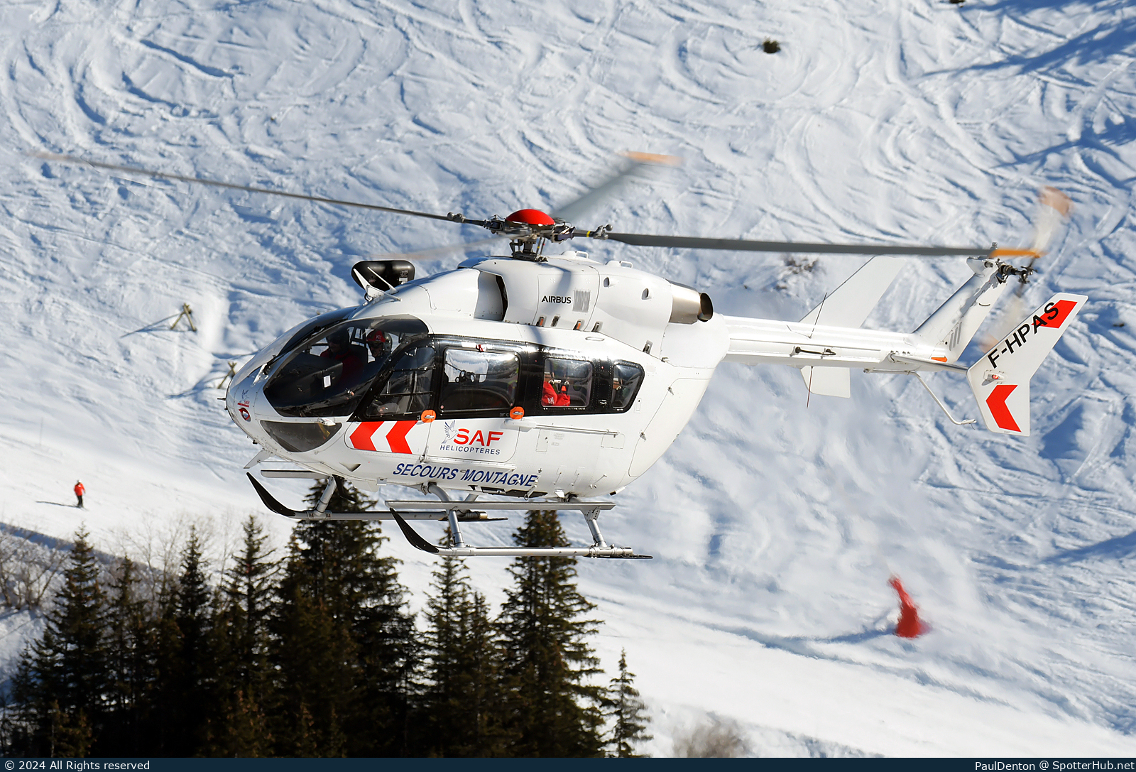 Photo of F-HPAS - Eurocopter EC145 operated by SAF Hélicoptères