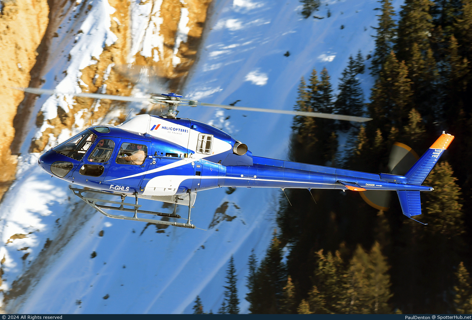 Photo of F-GHLS - Aérospatiale AS355N Ecureuil 2 operated by Hélicoptères de France