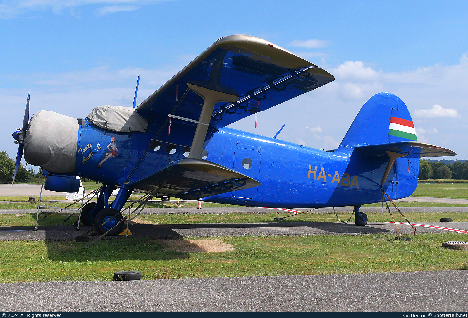 Photo of HA-ABA - PZL-Mielec An-2P operated by Antonov Verein Schweiz