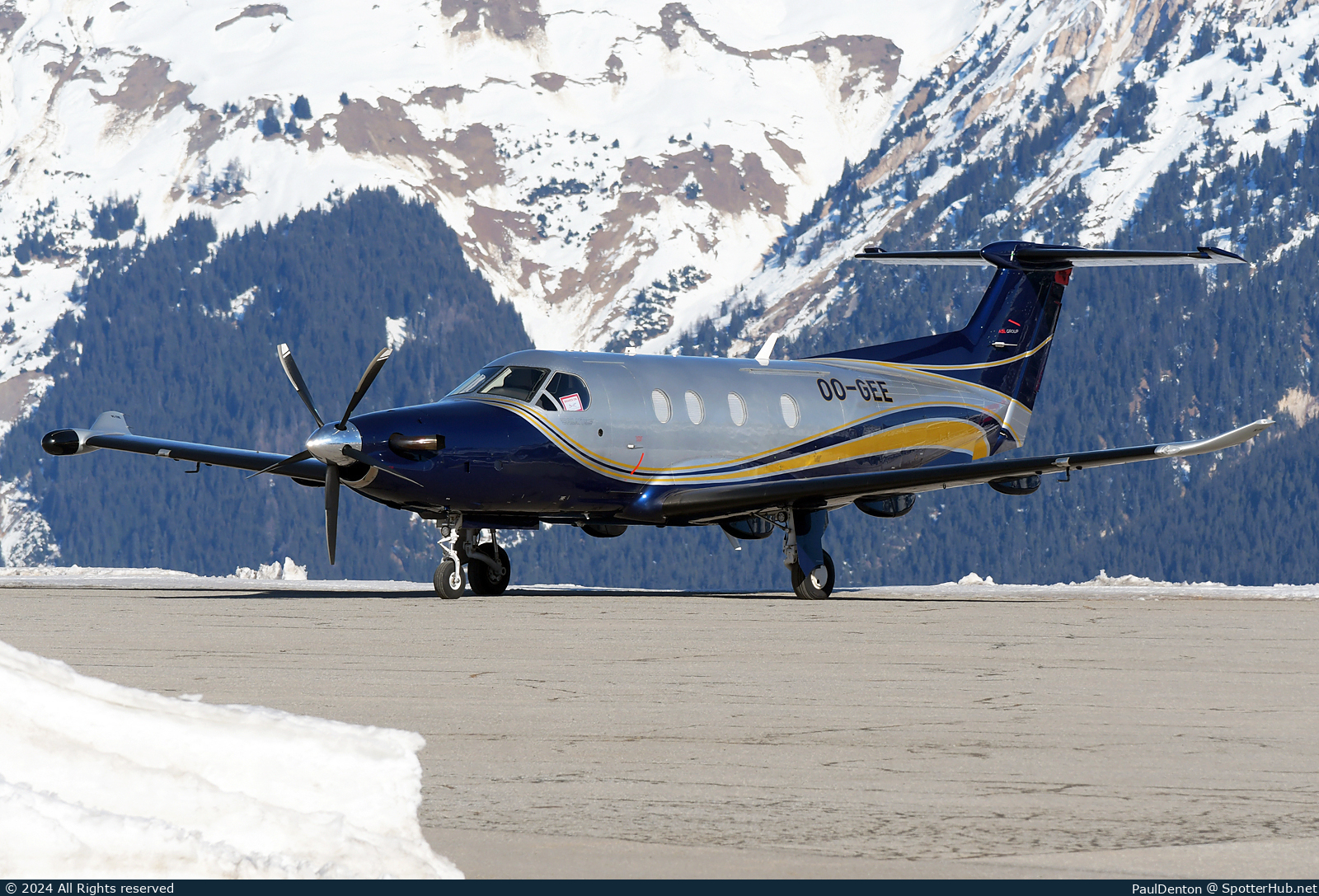 Photo of OO-GEE - Pilatus PC-12 NG operated by Air Service Liège