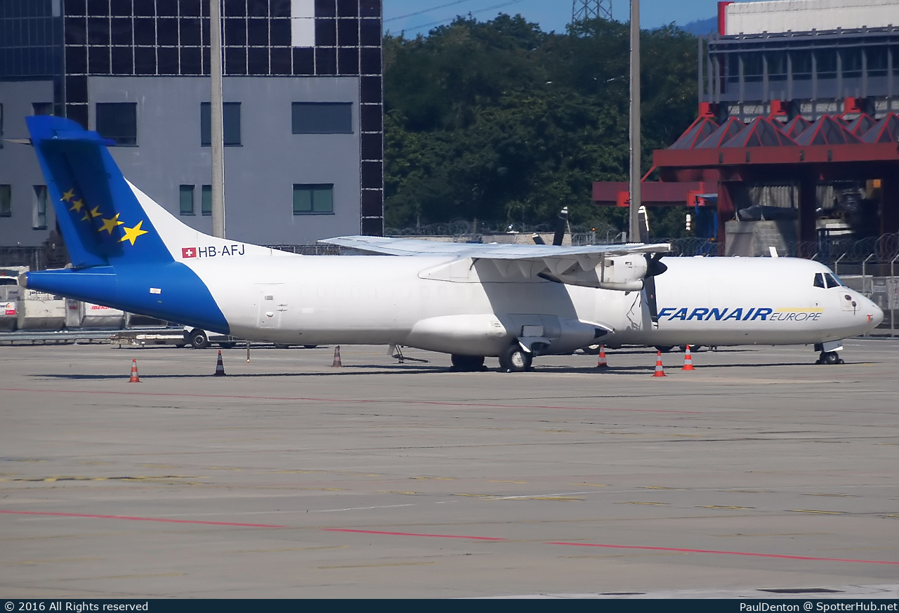 Photo of HB-AFJ - ATR 72-202(F) operated by Farnair Switzerland