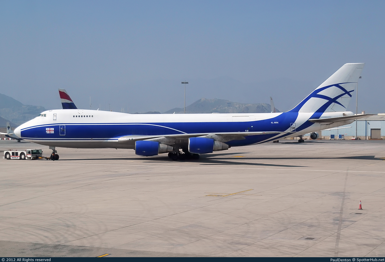 Photo of 4L-MRK - Boeing 747-281F operated by The Cargo Airlines