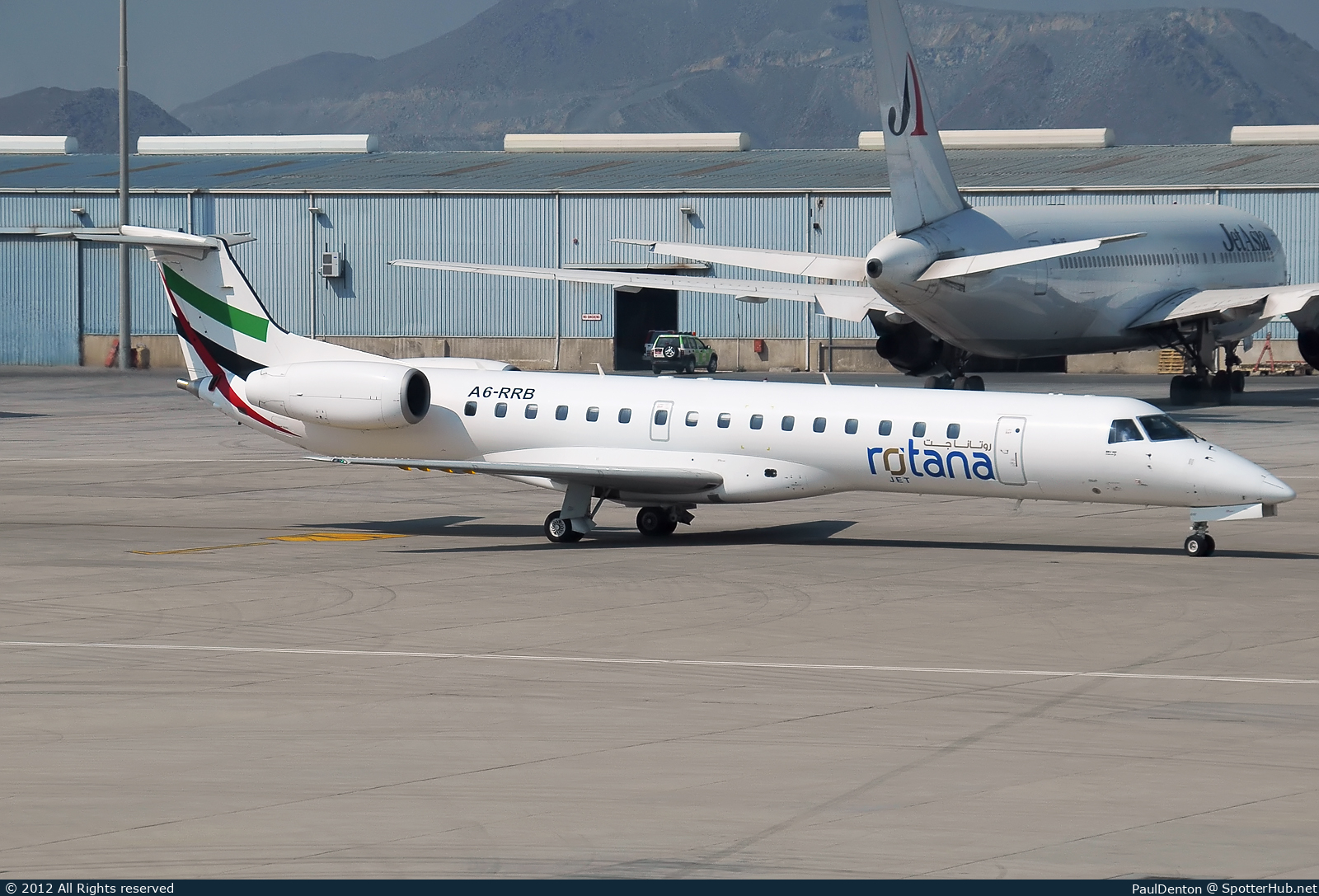 Photo of A6-RRB - Embraer ERJ-145MP operated by Rotana Jet Aviation