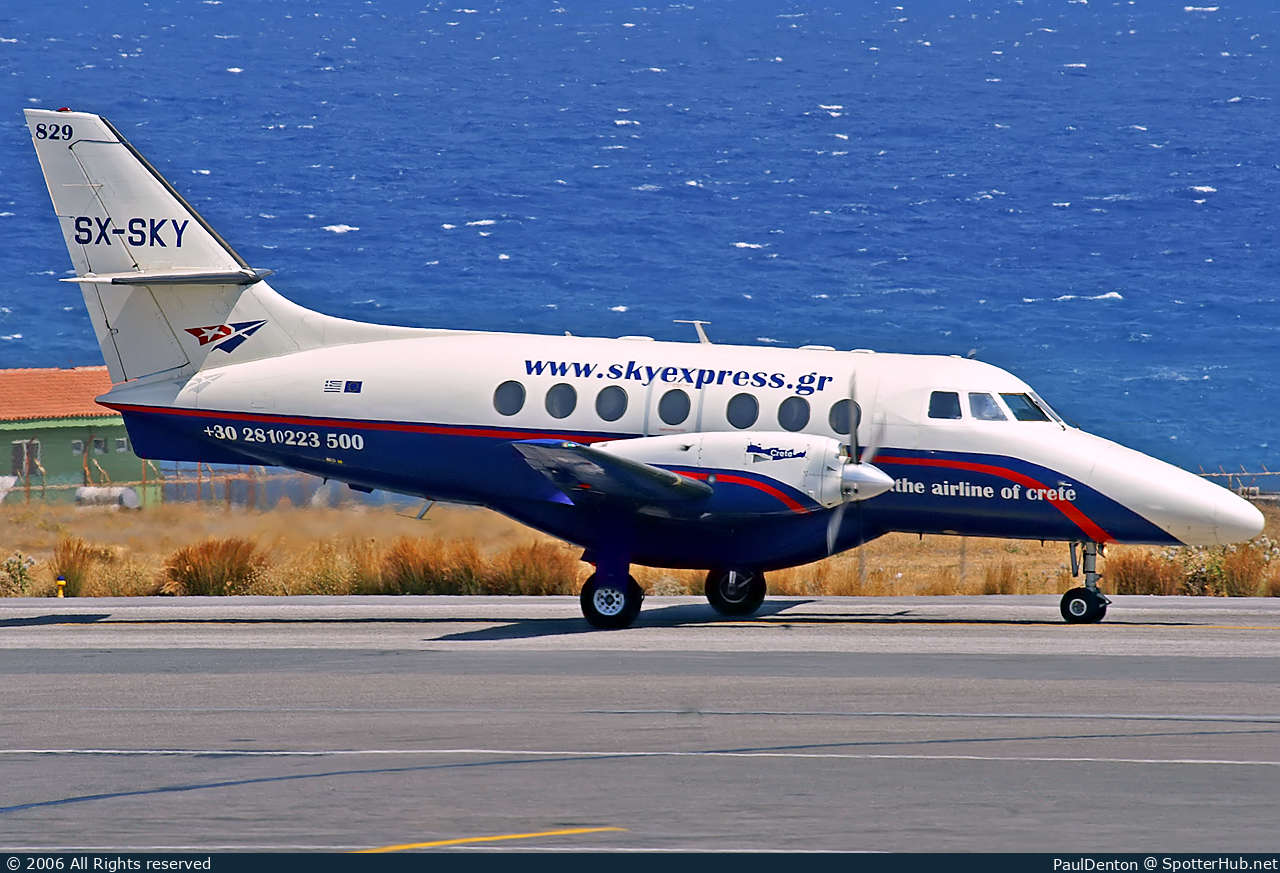 Photo of SX-SKY - British Aerospace Jetstream 31 operated by Sky Express