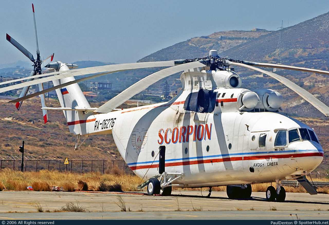 Photo of RA-06276 - Mil Mi-26T operated by Scorpion International Services