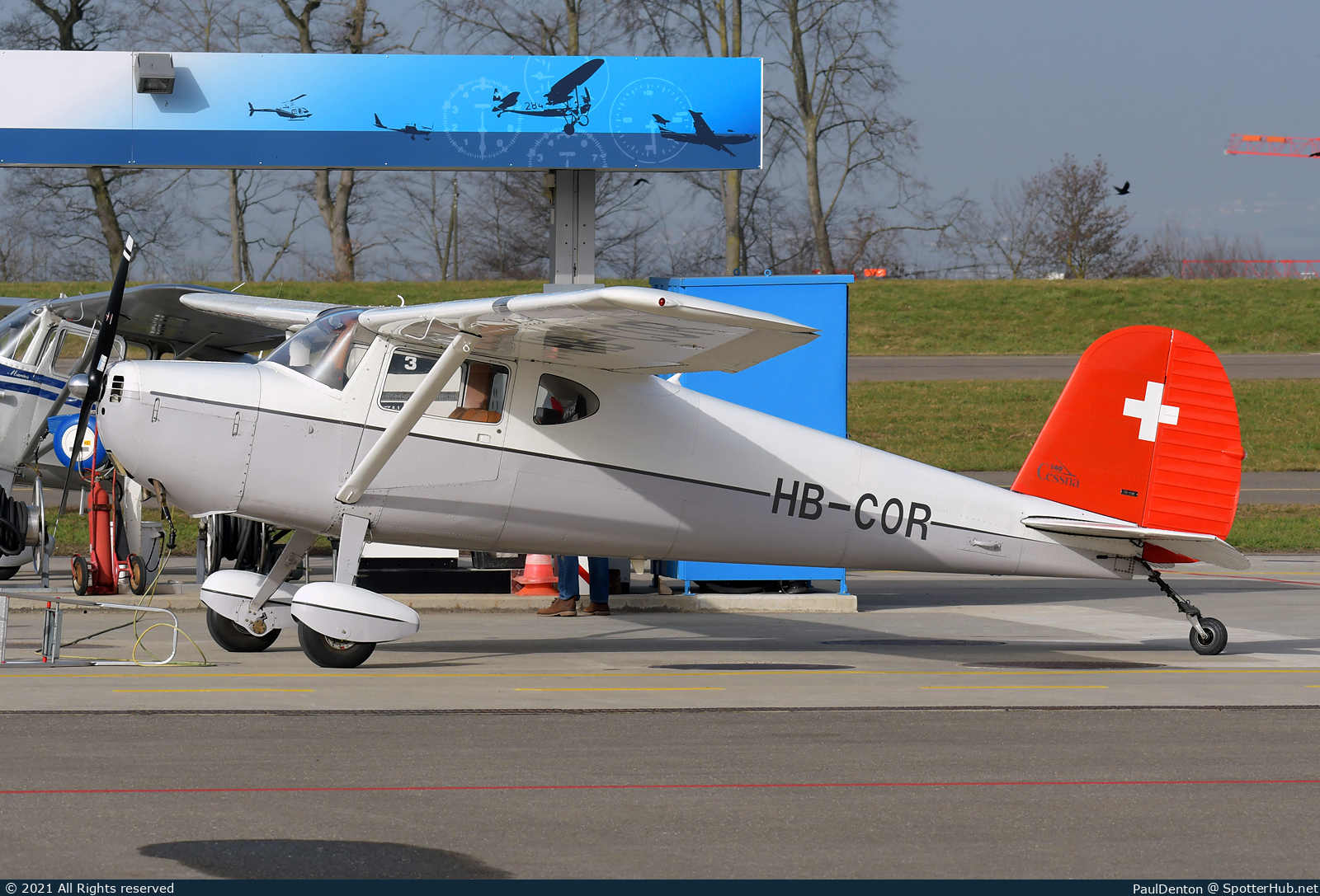 Photo of HB-COR - Cessna 140A operated by Private