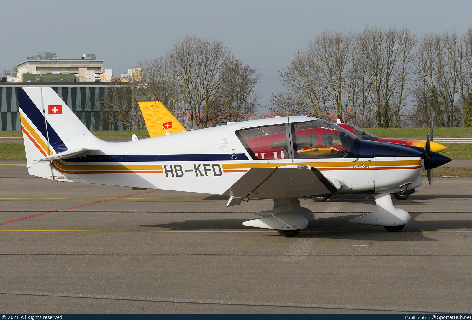 Photo of HB-KFD - Robin DR400/140B Dauphin 4 operated by Lausanne Aeroclub