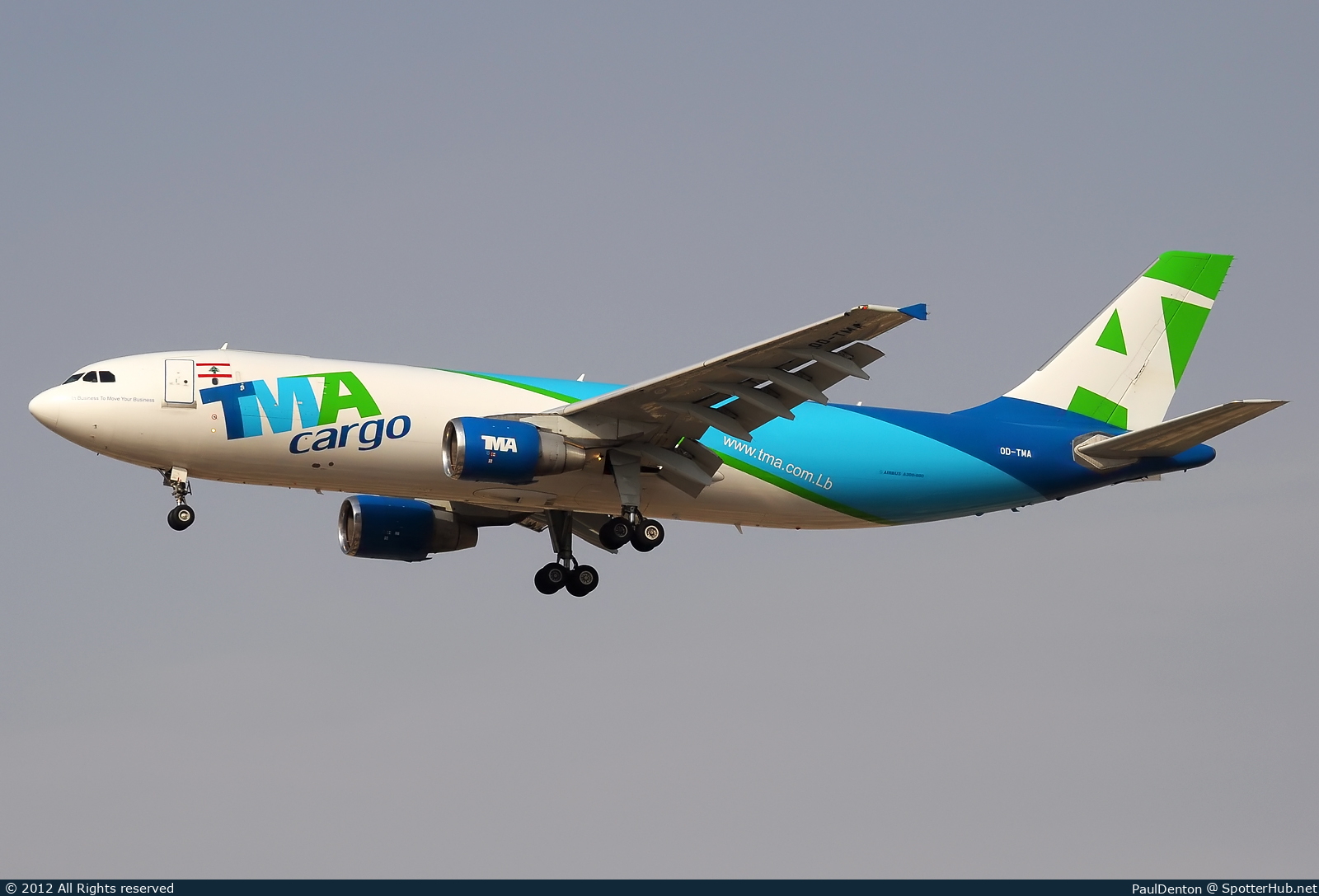 Photo of OD-TMA - Airbus A300F4-622R operated by TMA Cargo