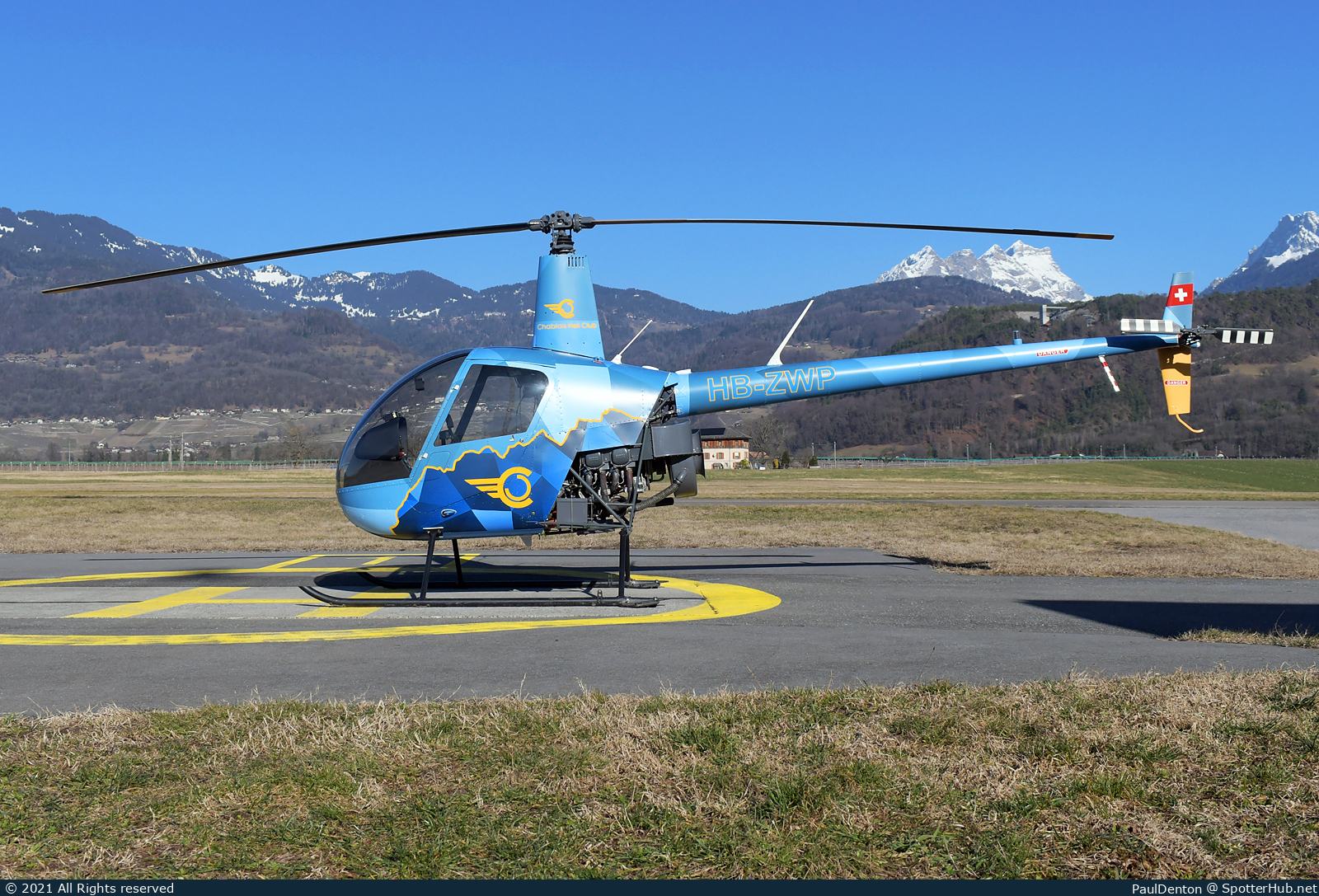 Photo of HB-ZWP - Robinson R22 Beta II operated by Chablais Heli Club