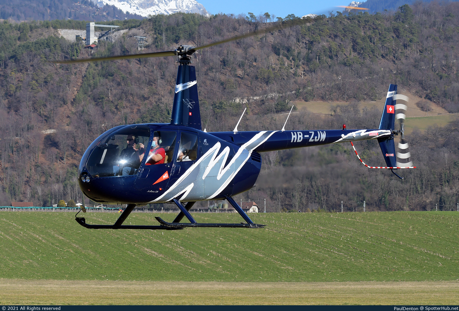 Photo of HB-ZJW - Robinson R44 Raven II operated by Chablais Heli Club