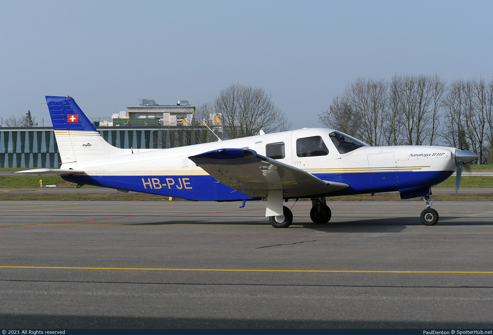 Photo of HB-PJE - Piper PA-32R-301 Saratoga II HP operated by Lausanne Aeroclub