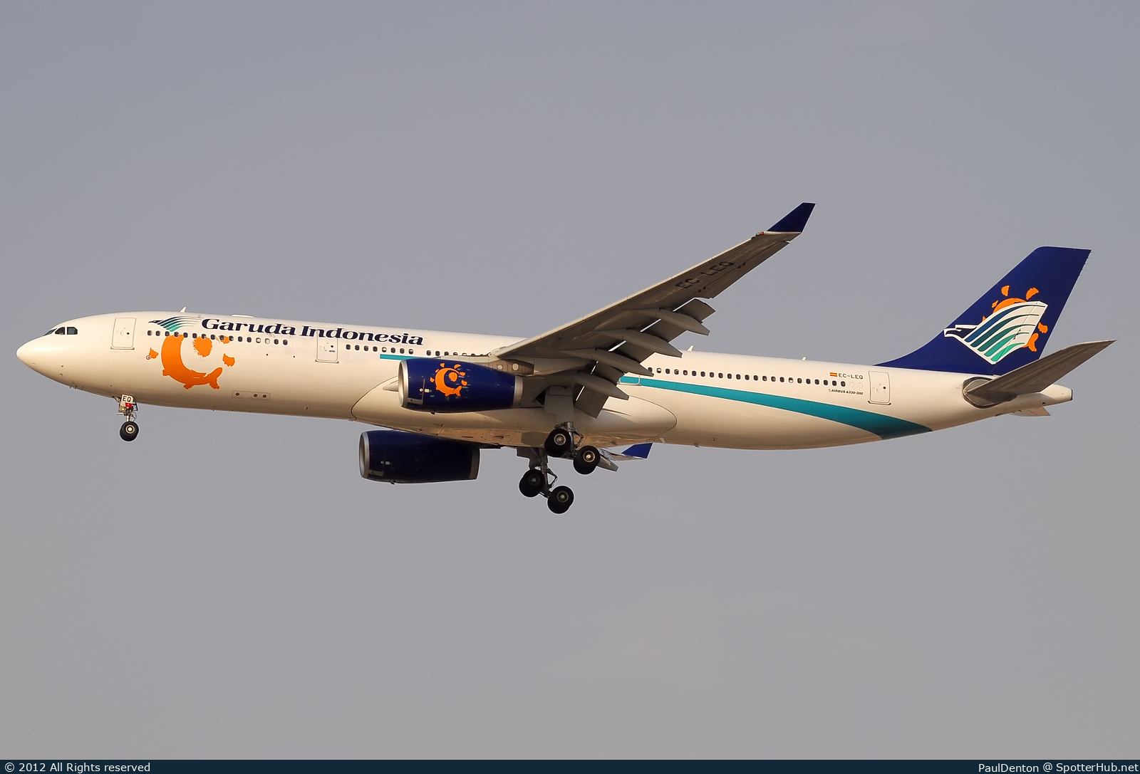 Photo of EC-LEQ - Airbus A330-343 operated by Garuda Indonesia (opb Orbest Orizonia Airlines)
