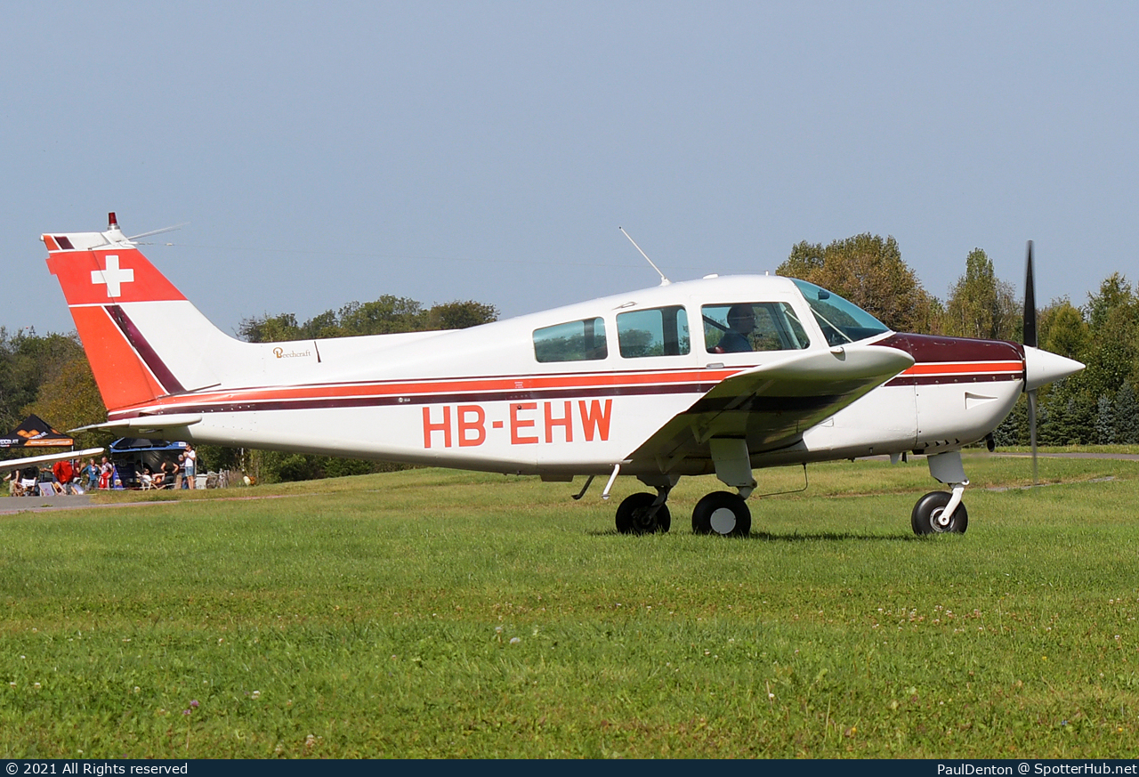 Photo of HB-EHW - Beechcraft C23 Sundowner operated by Private