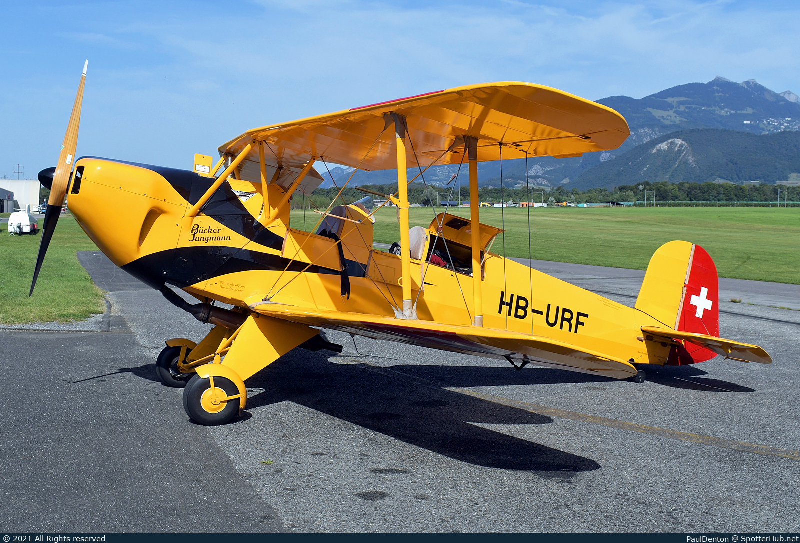 Photo of HB-URF - Bücker Bü 131APM Jungmann operated by Private