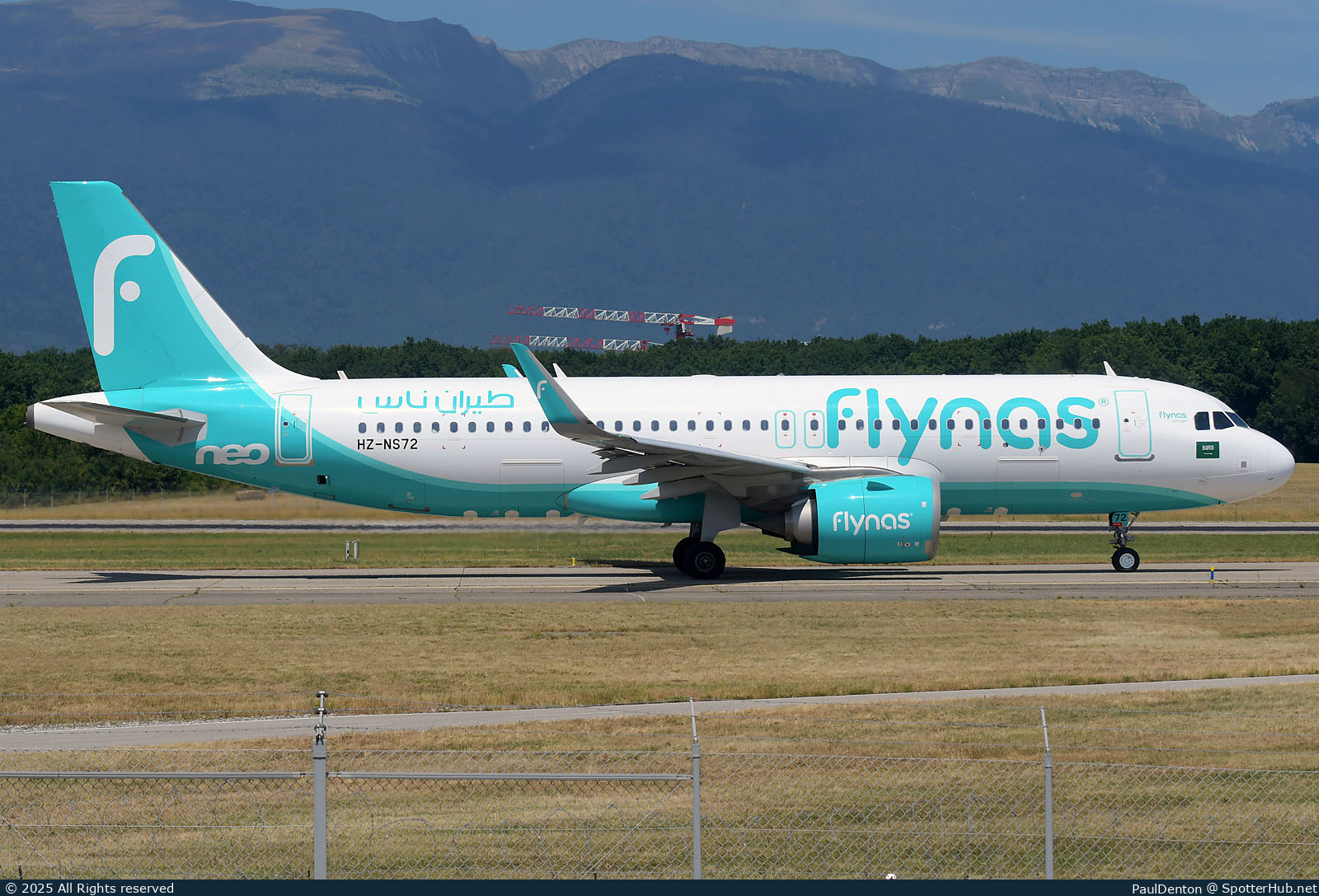 Photo of HZ-NS72 - Airbus A320-251N operated by Flynas