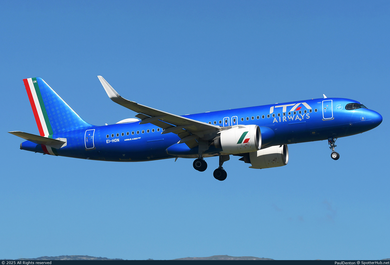Photo of EI-HON - Airbus A320-272N operated by ITA Airways