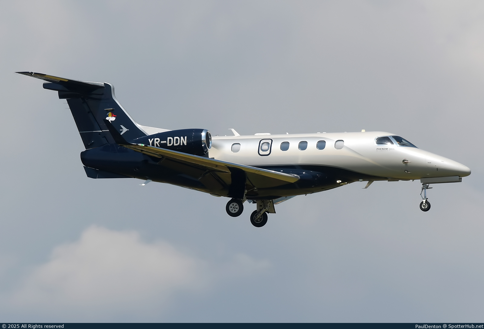 Photo of YR-DDN - Embraer Phenom 300E operated by TiriacAir