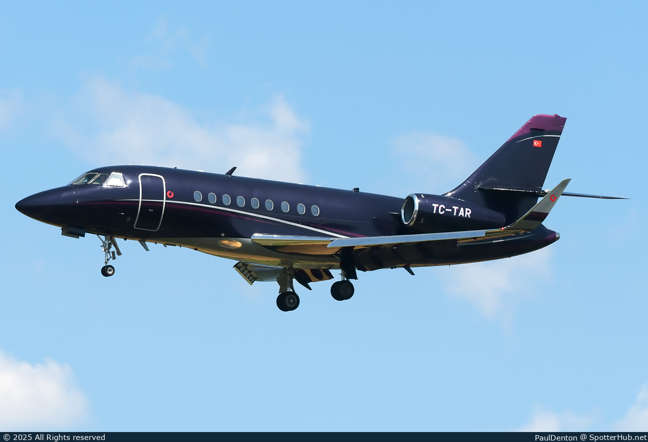 Photo of TC-TAR - Dassault Falcon 2000 operated by Black Eagle Havacılık