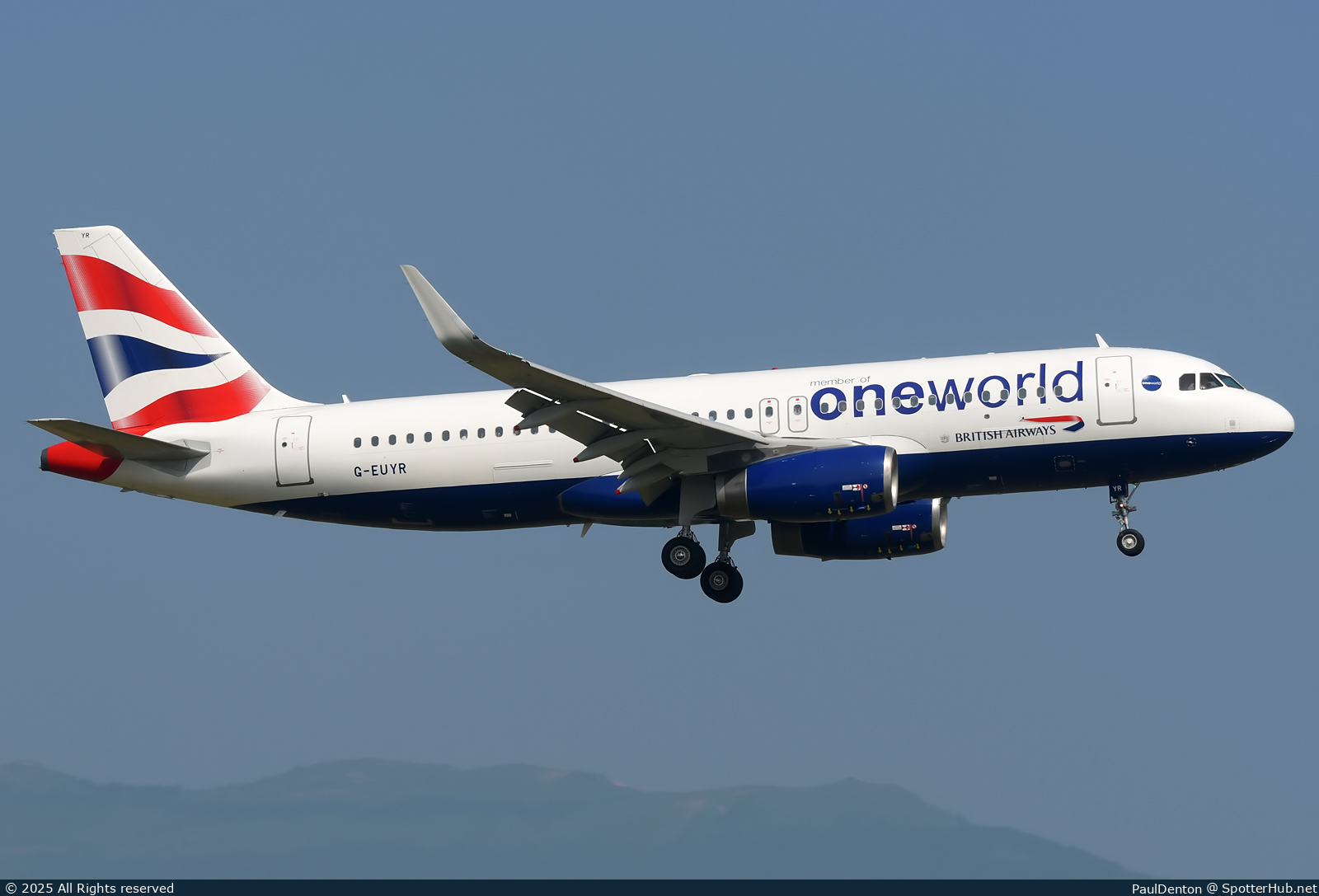 Photo of G-EUYR - Airbus A320-232 operated by British Airways