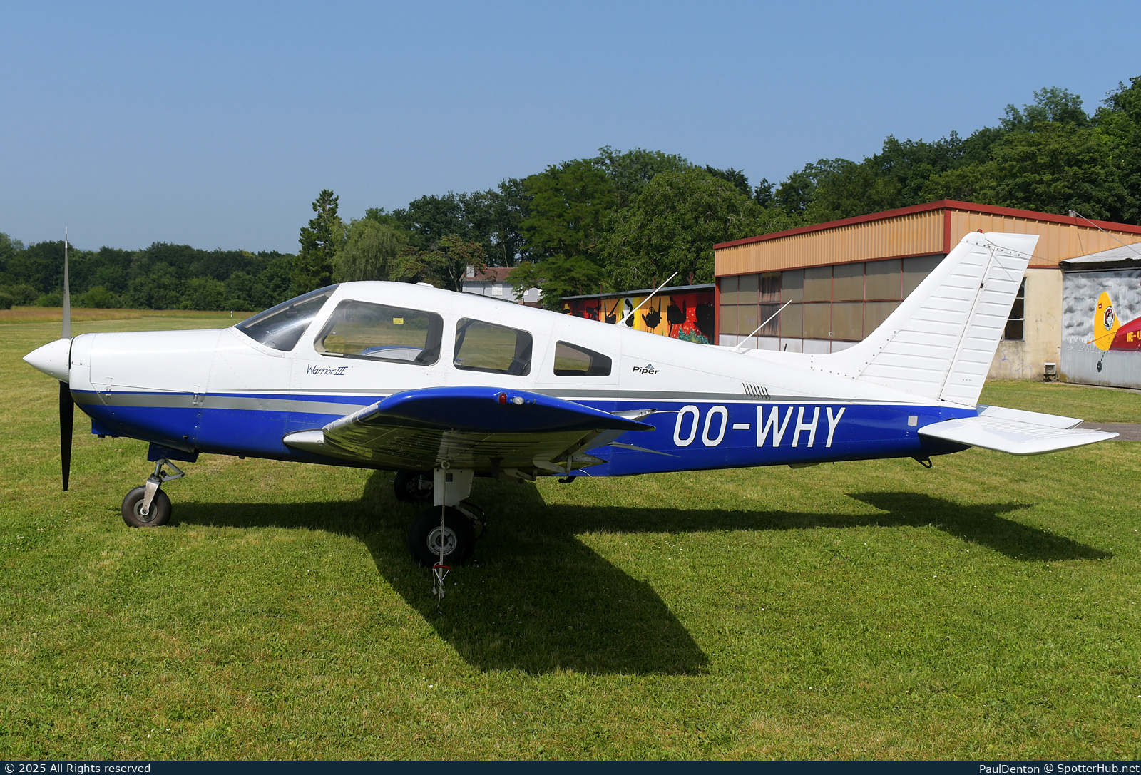 Photo of OO-WHY - Piper PA-28-161 Warrior III operated by Brussels Aviation School